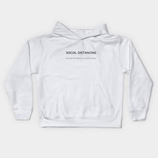 2020 - Social Distancing Kids Hoodie